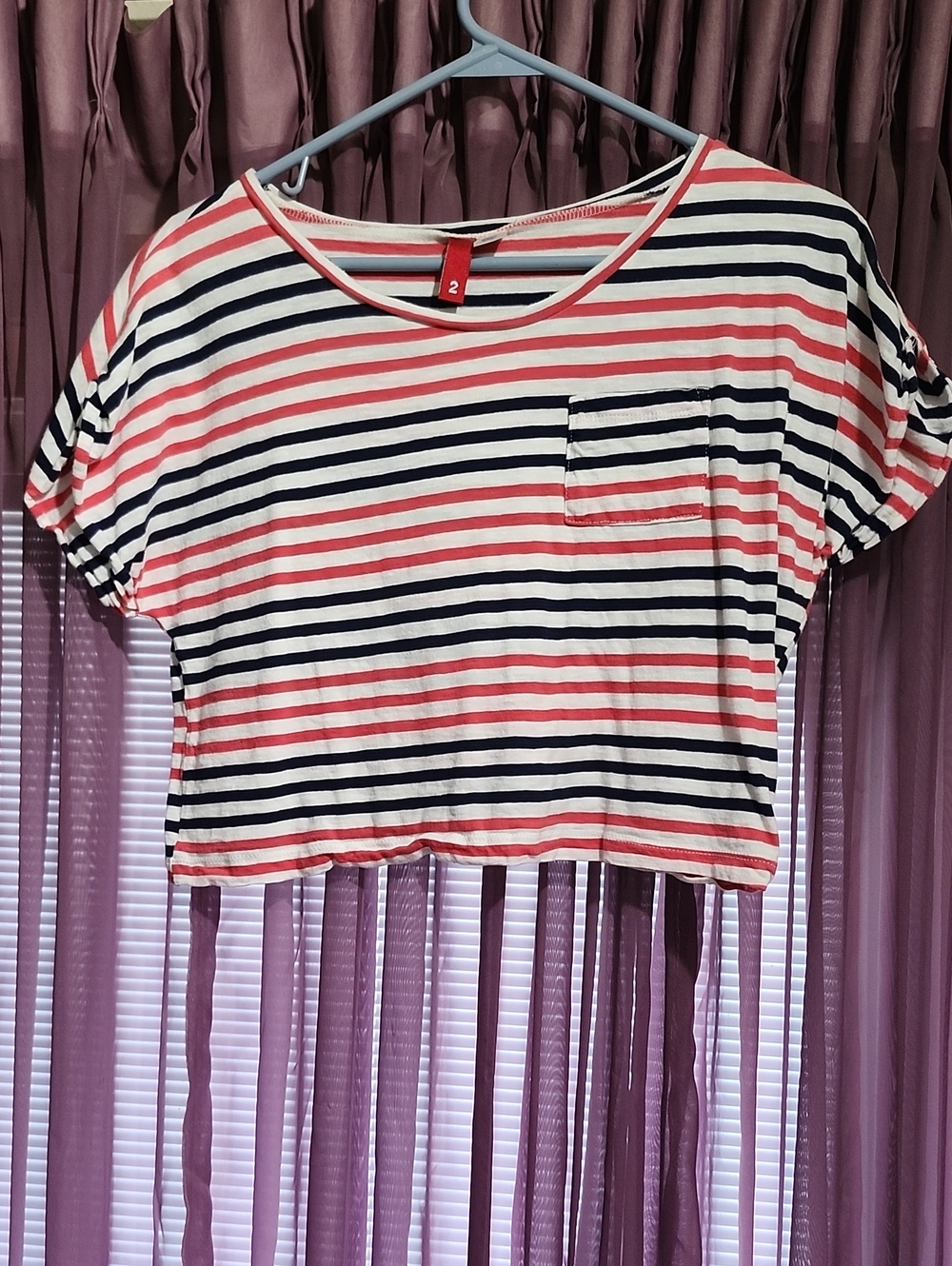 Divided By H&M Striped Crop Top 2